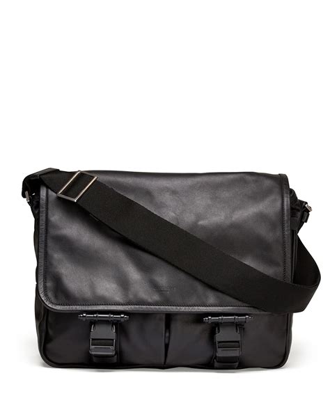 Givenchy Obsedia Leather Messenger Bag 